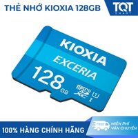 Thẻ nhớ MicroSDXC Kioxia Exceria 128GB UHS-I U1 100MB/s (Xanh) - Formerly Toshiba Memory- TQT SMART