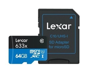 Thẻ nhớ MicroSDXC Lexar 64GB class 10
