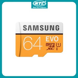 Thẻ Nhớ MicroSDXC Samsung Evo 64 GB - 48 MB/s