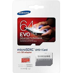 Thẻ nhớ MicroSDXC Samsung Evo Plus - 64 GB ,  80 MB/s