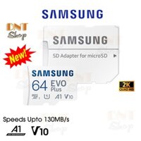 Thẻ nhớ MicroSDXC Samsung EVO Plus 64GB U1 2K 2022 100MB/s 130MB/s