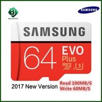 Thẻ Nhớ MicroSDXC Samsung EVO Plus U3 -4K 64/128/256/512GB 100MB/s.