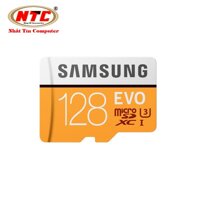 Thẻ Nhớ MicroSDXC Samsung Evo 128gb UHS-I U3 4K 100MB/s (Cam)