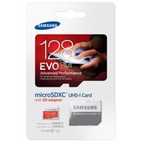 THẺ NHỚ MICROSDXC SAMSUNG EVO plus 128GB  UHS-1 80mbs Chính Hãng - 001447