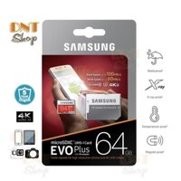 Thẻ nhớ MicroSDXC Samsung EVO Plus 64GB U3 4K - W60MB-R100MB With Adapter