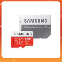 Thẻ nhớ MicroSDXC Samsung EVO Plus 512GB U3 4K - W90MB-R100MB With Adapter