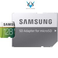 Thẻ nhớ MicroSDXC Samsung EVO Select 128GB U3 4K 100MB/s kèm Adapter - Không Box (Xanh)