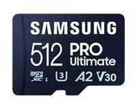Thẻ Nhớ MicroSDXC Samsung Pro Ultimate U3 A2 512GB 200MB/s With SD Adapter MB-MY512SA/WW
