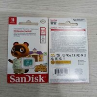 Thẻ nhớ MicroSDXC Sandisk for Nintendo Switch 128GB /256GB /512GB đọc 100MB/s ghi 90MB/s - chuyên dụng máy chơi game