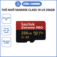 Thẻ nhớ MicroSDXC SanDisk Extreme PRO A2 - 256GB V30 U3 Class 10 UHS-I 200MB/s
