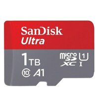 Thẻ nhớ MicroSDXC SanDisk Ultra 1TB 800x U1 120MB/s Không Adapter (Xám) New Model