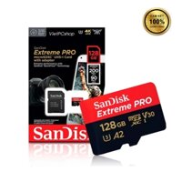 Thẻ Nhớ MicroSDXC SanDisk Extreme Pro V30 A2 128GB 200MB/s SDSQXCD - Chính hãng FPT/SPC