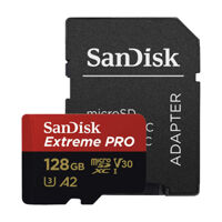 Thẻ Nhớ MicroSDXC SanDisk Extreme Pro U3 4K V30 A2 128GB 200MB/s