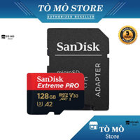 Thẻ Nhớ MicroSDXC SanDisk Extreme Pro 128GB V30 A2 200MB/s New 2024 - Bảo hành 5 năm