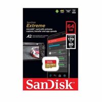 Thẻ Nhớ MicroSDXC SanDisk Extreme 64GB 170MB/s SDSQXAH-064G-GN6MN