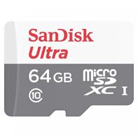 Thẻ Nhớ microSDXC SanDisk Ultra 64GB UHS-I - 80MB/s - Hàng Nhập Khẩu