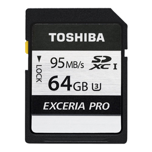 Thẻ Nhớ MicroSDXC Toshiba Exceria 64GB U3 95MB/60MB