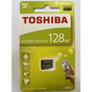 Thẻ nhớ MicroSDXC Toshiba M203 128GB