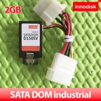 Thẻ nhớ, Ổ cứng SATADOM 2GB công nghiệp, thương hiệu Innodisk D150SV. Dùng cho máy tính công nghiệp, hệ thống nhúng