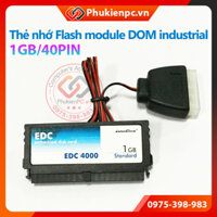 Thẻ nhớ PATA IDE 40PIN DOM 1GB industrial. Flash Disk on Module INNODISK, cho máy tính nhúng, máy tính công nghiệp