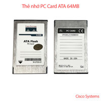 Thẻ nhớ PC Card ATA PCMCIA 68pin CISCO 64MB cho máy CNC, y tế