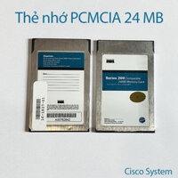 Thẻ nhớ PC Card ATA PCMCIA 68pin CISCO 24MB cho máy CNC, y tế
