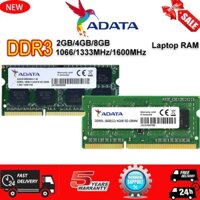 Thẻ Nhớ RAM DDR3 DDR3L 1066 1333 1600MHz 2GB 4GB 8GB Cho laptop PC3