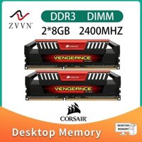 Thẻ Nhớ RAM PC RAM Màu Đỏ Mới Dành Cho Corsair VENGEANCE Pro 16GB 2x 8GB DDR3 OC 2400MHz CMY16GX3M2A2400C11R