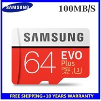 Thẻ Nhớ SAMSUNG 16G 32G SDHC 64G 128G SDXC 100MB / s U3 4K Micro SD Class 10