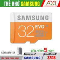 Thẻ nhớ Samsung CHÍNH HÃNG Class10 - Bảo hành 5 năm -  Kèm adapter