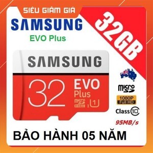 Thẻ nhớ Samsung Plus 32GB Class 10