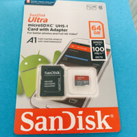 Thẻ nhớ SanDick 64G Cho Máy  Ảnh  và  Camera