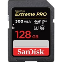 Thẻ nhớ SanDisk 128GB Extreme Pro 300MB/s UHS-II Class 10 V90