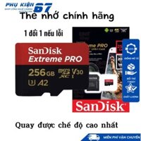 thẻ nhớ sandisk 256g chính hãng ,phụ kiện thẻ nhớ  máy quay gopro PHỤ KIỆN 67VN
