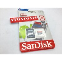 thẻ nhớ sandisk 32g tặng kèm adapter sd