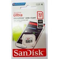 THẺ NHỚ SANDISK 32Gb, 64Gb MicroSDHC, Class 10, 80Mb/s