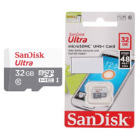 Thẻ nhớ Sandisk 32GB - Thẻ nhớ Camera, điện thoại, máy ảnh 32GB/64GB/128GB