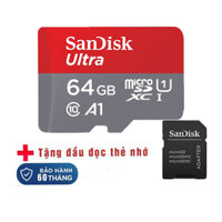 Thẻ nhớ sandisk 64GB /32Gb/16GB/8GB dùng điện thoại, máy ảnh - Thẻ nhớ tốc độ cao Class 10 Ultra 667x 100MB/s -BH NAHU