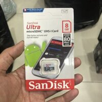 Thẻ Nhớ Sandisk 8GB Class 10 Thẻ Nhỏ