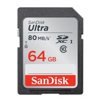 Thẻ Nhớ Sandisk Chính Hãng 32 Thẻ GB SD 16GB 64GB 128GB C10 SDXC Ultra 80 MB/giây Ổ Đĩa Flash Cho Máy Ảnh