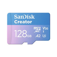 Thẻ nhớ SanDisk Extreme SD Creator 128GB | Đọc 190MB/s, ghi 90MB/s, chính hãng tại HACOM | Giá rẻ, trả góp 0%