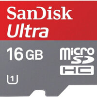 Thẻ nhớ Sandisk Micro SD 16GB Class 10 (Chính hãng)