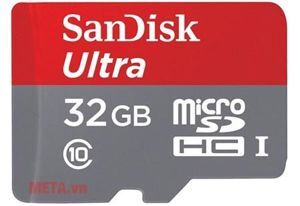 Thẻ nhớ SanDisk Micro SD 32G Ultra C10 80MB/s