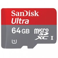 Thẻ nhớ Sandisk MicroSD 64GB Class 10 read 80mb/s