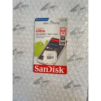 Thẻ Nhớ SanDisk microSD Ultra 64GB Class 10 (100MB/s)