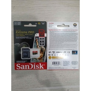Thẻ nhớ Sandisk microSDXC A2 512GB (170/90 MB/s) Extreme Pro