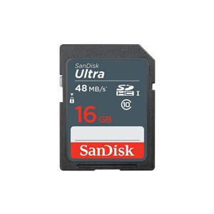 Thẻ nhớ SanDisk SDHC Ultra 16Gb Class 10 48mb/s