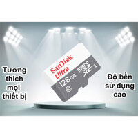 Thẻ nhớ Sandisk Ultra 128Gb, 100MB/s