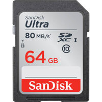 Thẻ Nhớ Sandisk Ultra 64GB SDXC UHS-I Class 10 (SDSDUNC-064G-GN6IN)