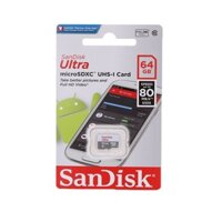 Thẻ nhớ Sandisk Ultra Class 10 Micro SD 64GB (UHS-I 100Mb/s)